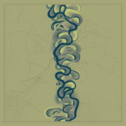 Ancient Courses of Fictional Rivers #906
