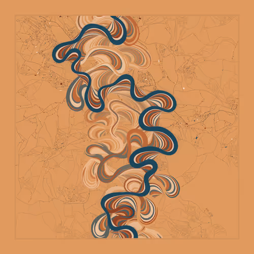 Ancient Courses of Fictional Rivers #348