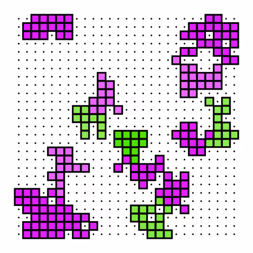 Dot Grid #124