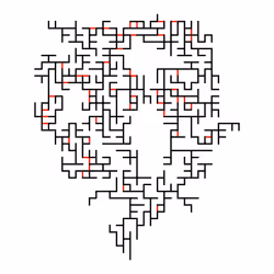 Invasion Percolation #124
