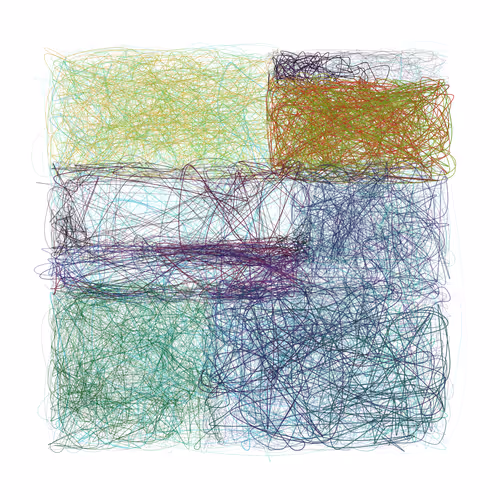 Scribbled Boundaries By William Tan