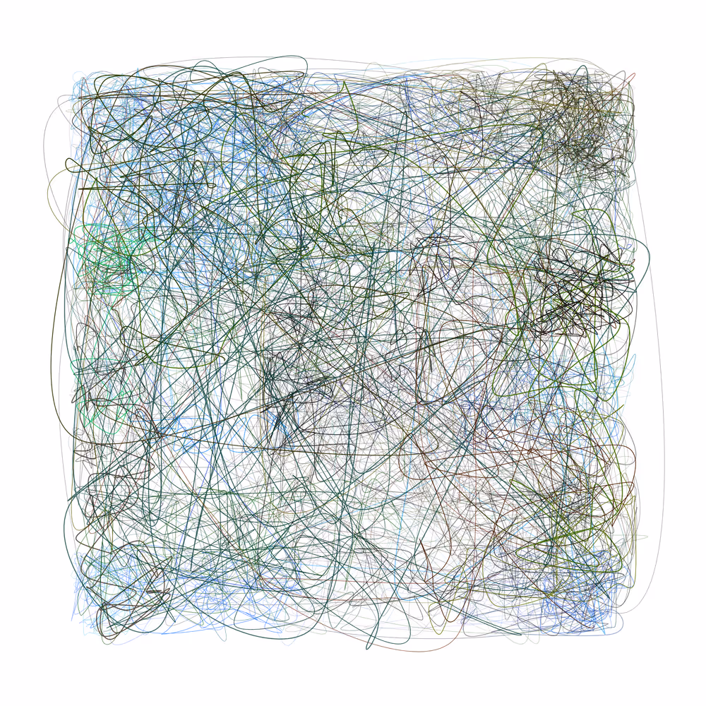 Scribbled Boundaries #975