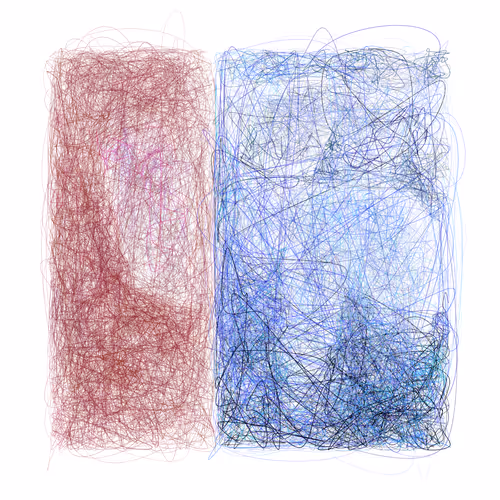 Scribbled Boundaries #1021