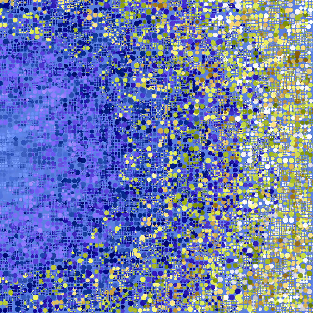 Dot Matrix Gradient Study #504