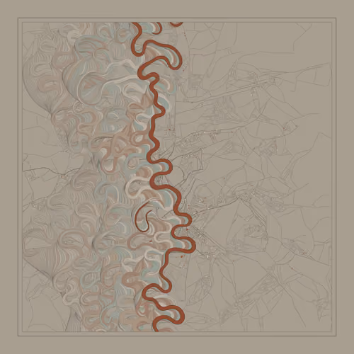 Ancient Courses of Fictional Rivers #428