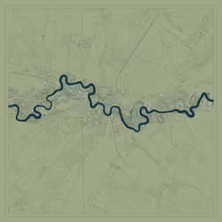 Ancient Courses of Fictional Rivers #278