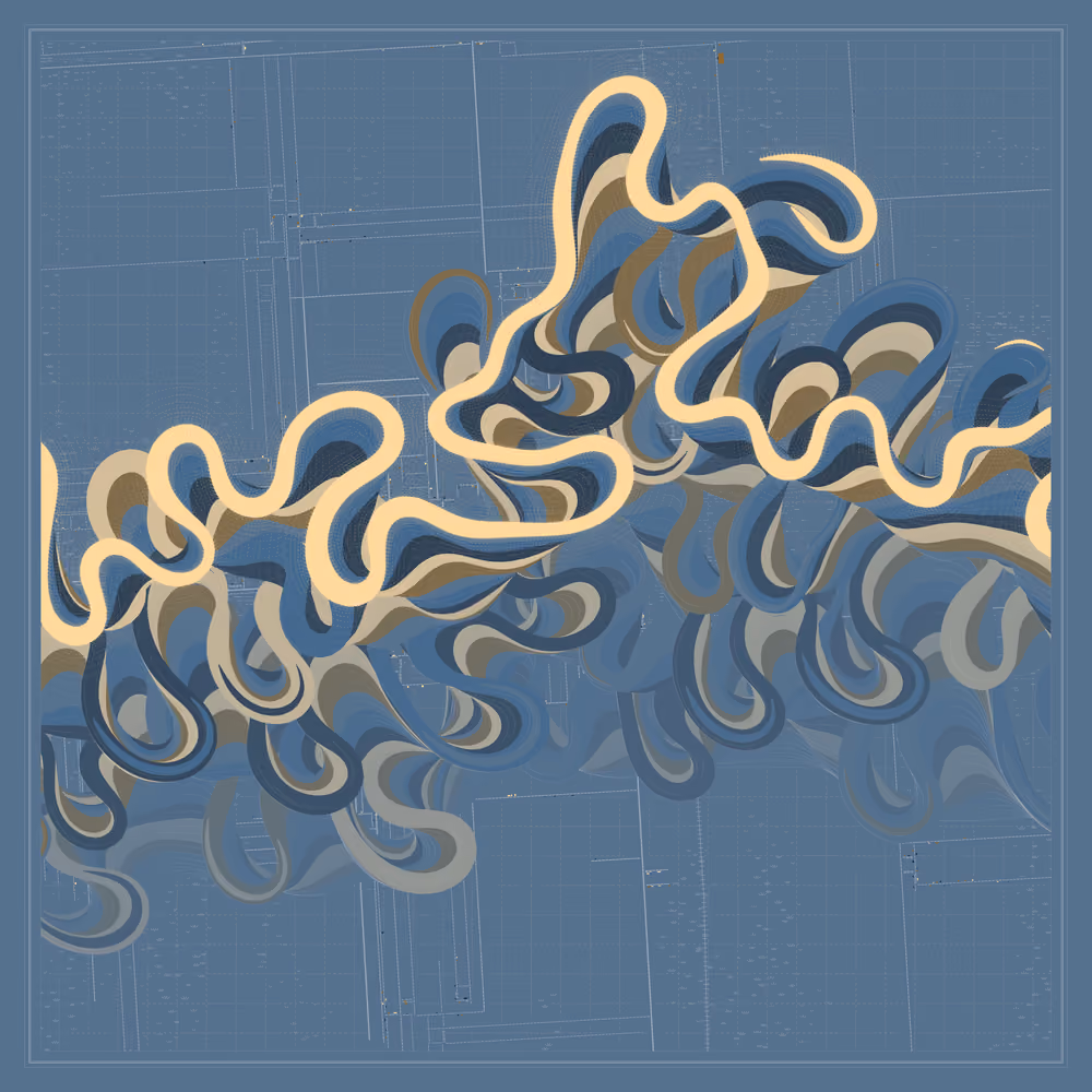 Ancient Courses of Fictional Rivers #434