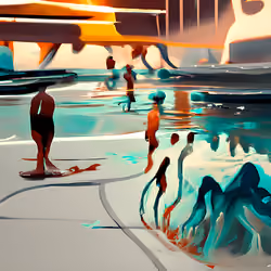 He dived in, didn’t know swimming. They applauded