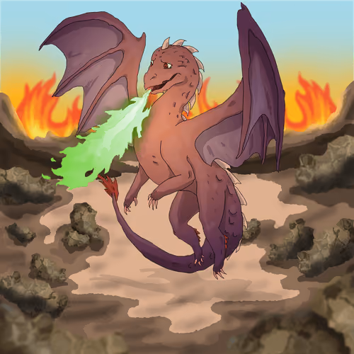 [LEGACY] WhelpsNFT #7466: Inferno