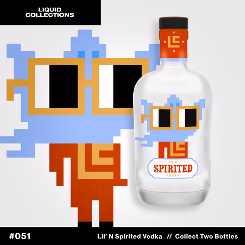 Liquid Collections X Lil Noun Spirited Vodka