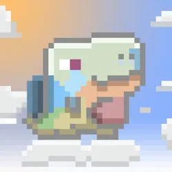 734