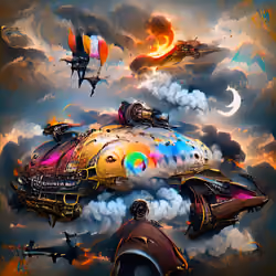 Outerspace Steampunk 107/501