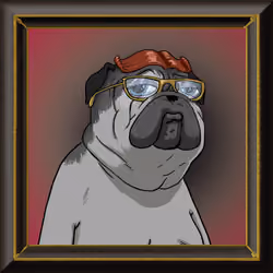 Mrs. Lily Bitte, the Pug