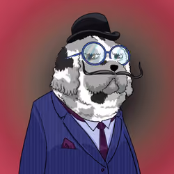 Mr. Gandhi Droolsby, the Poodle