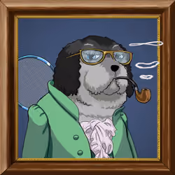 His Majesty Smokey Slobbere, the Fancy Poodle