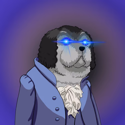 His Majesty Cortez Puppington, the Wild Poodle