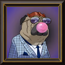 Pee Wee Poopeatre, the Pug