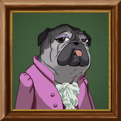 Her Majesty Naomi Waggington, the Pug
