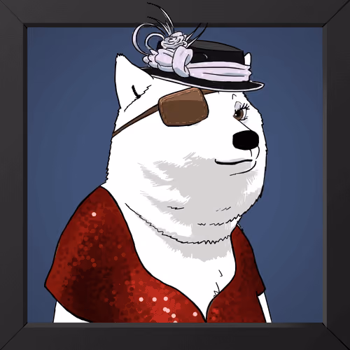 Mrs. Rebarka Leghumpton, the One-Eyed Doge