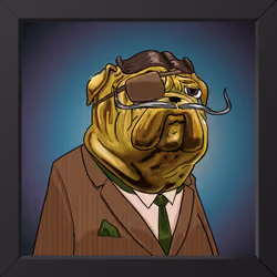 Mr. Chekov Barkington, the Pug