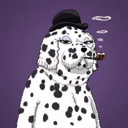 Mrs. Cleo Barkington, the Poodle