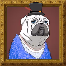 Mr. Cortez Hump, the Well-Dressed Pug