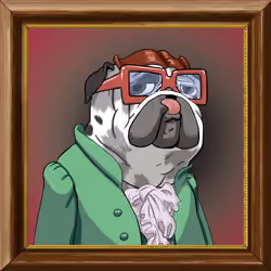 His Majesty Escobar Walkshire, the Fancy Pug