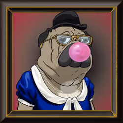 Sprinkles Barkington, the Pug
