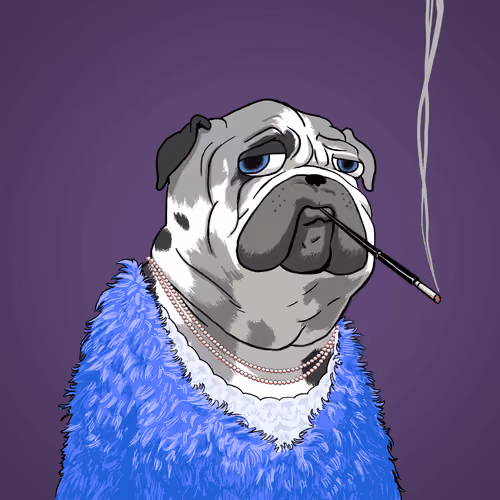 Mr. Ophelia Droolsby, the Pug