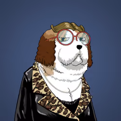 Mrs. Fudge Puppington, the Poodle