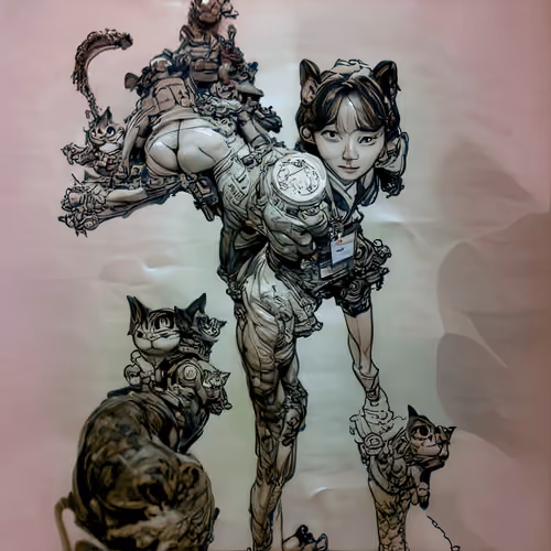Cats by RoboticoAi #72