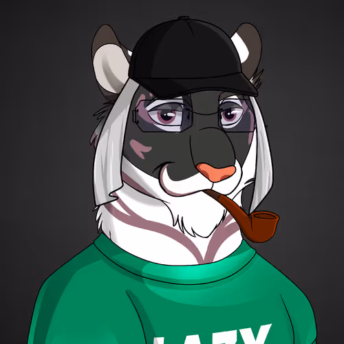 Lazy Tiger Wood Club #1217