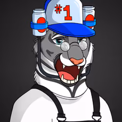 Lazy Tiger Wood Club #889