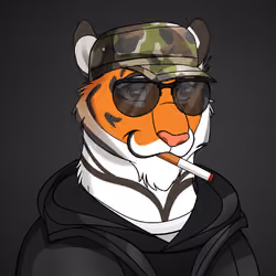 Lazy Tiger Wood Club #47