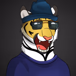 Lazy Tiger Wood Club #1102