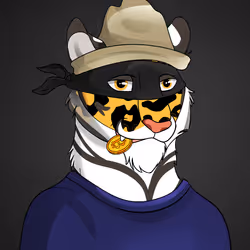 Lazy Tiger Wood Club #1206