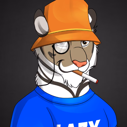Lazy Tiger Wood Club #1116