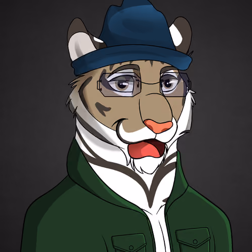 Lazy Tiger Wood Club #1173