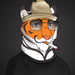 Lazy Tiger Wood Club #1490