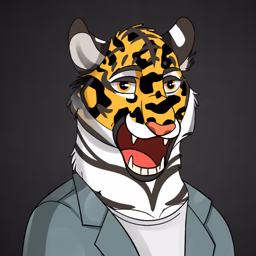 Lazy Tiger Wood Club #1132