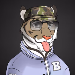 Lazy Tiger Wood Club #1493