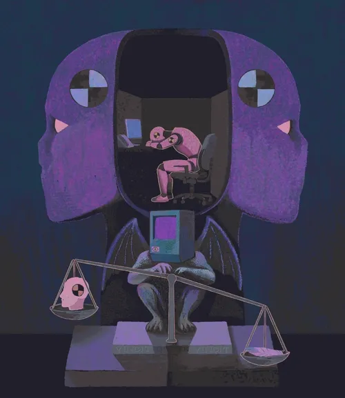 the dummy walks directly out of the impact chamber to submit its final crash test report
