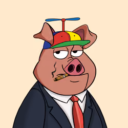 Psytrance Pig #1155