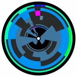 EulerBeats Enigma LP 08 Print