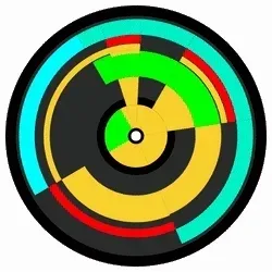 EulerBeats Enigma LP 23 Print
