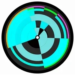 EulerBeats Enigma LP 25 Print