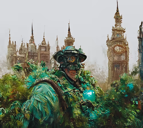 Otherworldly Black Lake