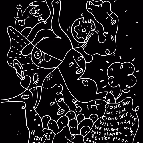 Shantell Martin X Jon Burgerma