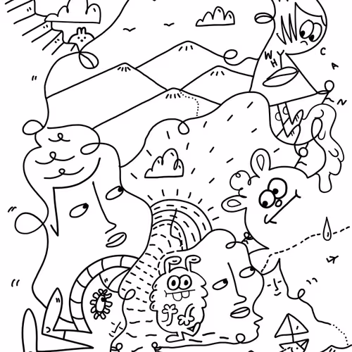 Shantell Martin X Jon Burgerma