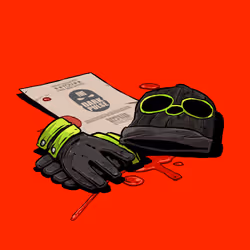 Gangster All Star: Mask & Gloves #7571
